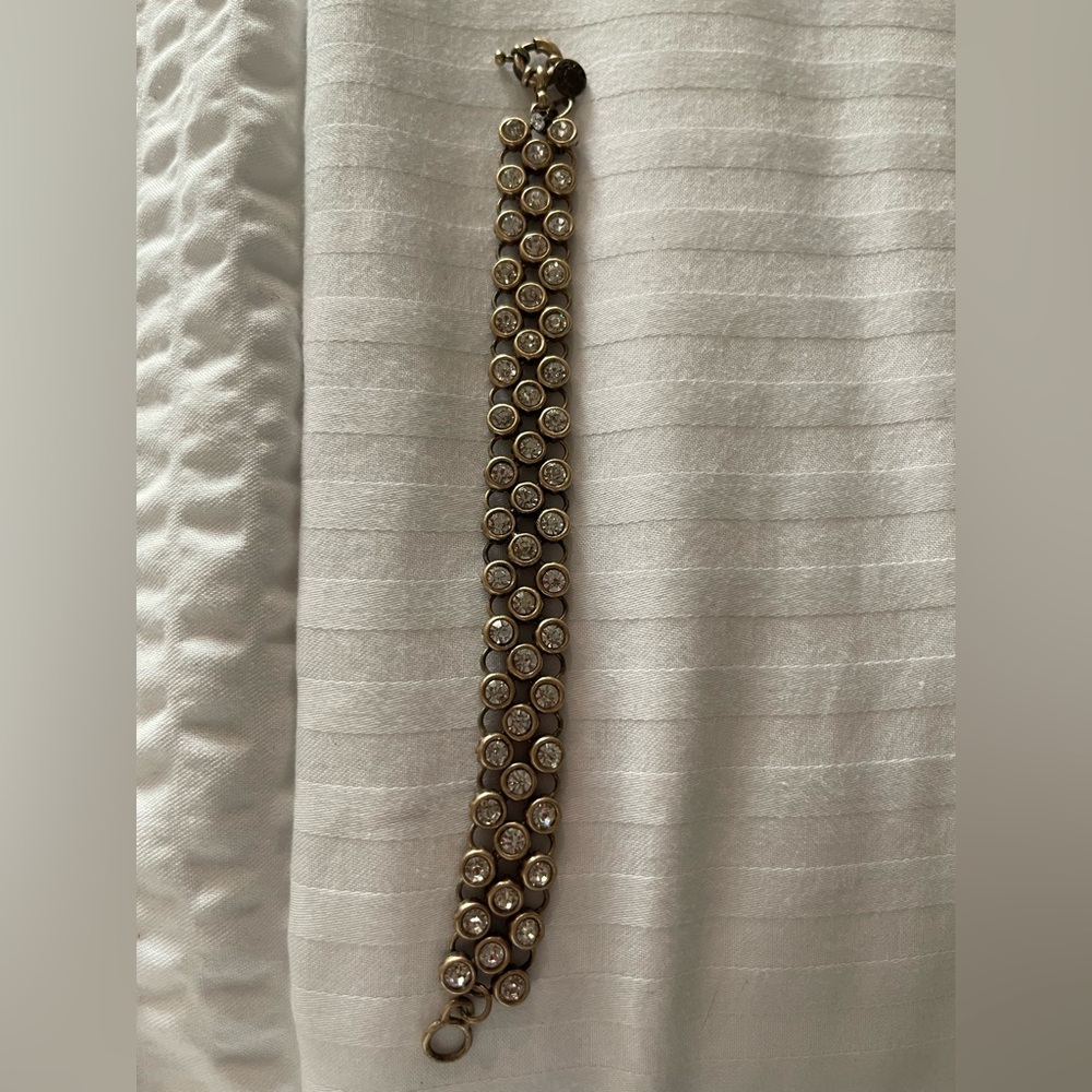Elegant Gold and Silver Women's Bracelet